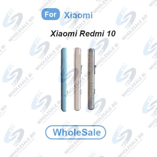 Volume Out Side Key Side Button For Xiaomi Redmi 10 (21061119AG, 21061119DG, 21061119AL) External Side Buttons Volume Control Button Outside Side Keys (Wholesale)