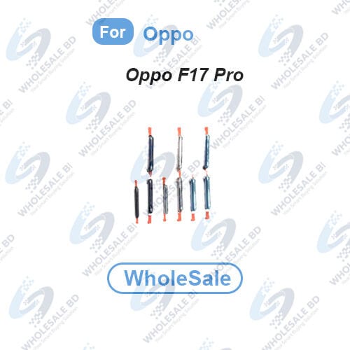 Power Volume Out Side Key Side Button For Oppo F17 Pro (CPH2119) External Side Buttons Volume Control Button Outside Side Keys (Wholesale)