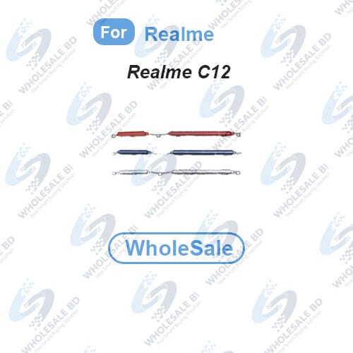 Power Volume Out Side Key Side Button For Realme C12 (RMX2189) External Volume Button + Power ON OFF (Wholesale)