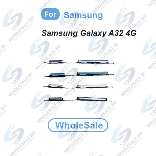 Power Volume Out Side Key Side Button For Samsung Galaxy A32 4G External Volume Button + Power ON OFF (Wholesale)