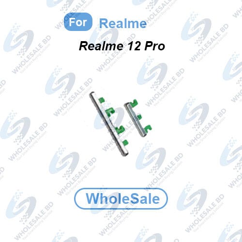 Power Volume Out Side Key Side Button For Realme 12 Pro (RMX3842 ) External Side Buttons Volume Control Button Outside Side Keys (Wholesale)