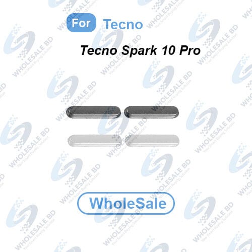 Volume Out Side Key Side Button For Tecno Spark 10 Pro (KI7) External Volume Button (Wholesale)