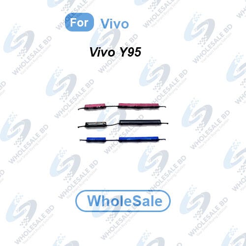 Power Volume Out Side Key Side Button For Vivo Y95 External Volume Button + Power ON OFF (Wholesale)