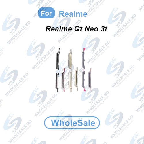 Power Volume Out Side Key Side Button For Realme Gt Neo 3t External Volume Button + Power ON OFF (Wholesale)