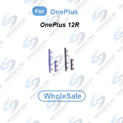 Power Volume Out Side Key Side Button For OnePlus 12R (CPH2609, CPH2585, CPH2611) External Volume Button + Power ON OFF (Wholesale)