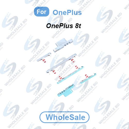 Power Volume Out Side Key Side Button For OnePlus 8t External Volume Button + Power ON OFF (Wholesale)