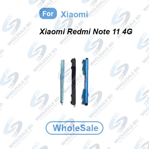 Volume Out Side Key Side Button For Xiaomi Redmi Note 11 4G (2201117TG 2201117TI 2201117TY 2201117TL) External Volume Button (Wholesale)