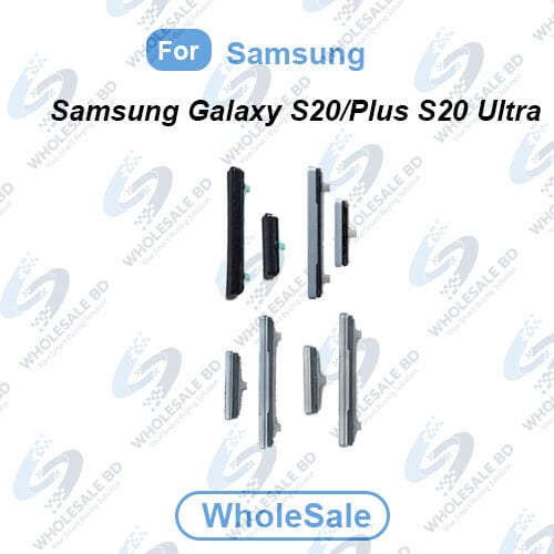 Power Volume Out Side Key Side Button For Samsung Galaxy S20/S20 Plus and S20 Ultra External Volume Button + Power ON OFF (Wholesale)