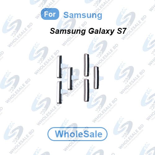 Power Volume Out Side Key Side Button For Samsung Galaxy S7 External Volume Button + Power ON OFF (Wholesale)