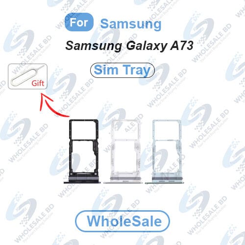 Samsung Galaxy A73 Sim Tray and Micro SD Card Slot Replacement (Free High Quality Sim Ejector Pin) (Wholesale)