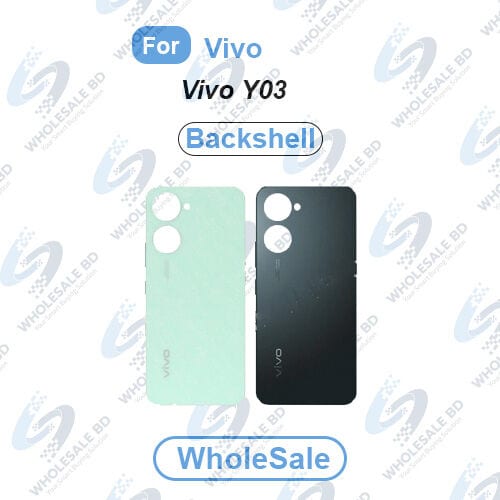 For Vivo Y03 Back Panel/Backshell/Casing With Logo-All Colors Available (Wholesale)