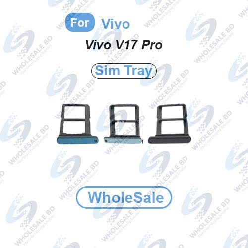 Vivo V17 Pro SIM Tray Replacement Slot Holder (1909, PD1931F_EX, 1910) Sim Tray Repair Parts (Wholesale)