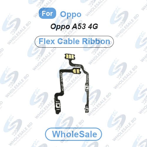 Oppo A53 4G Power On/Off Switch Button Side Volume Up Down Buttons Flex Cable Replacement Parts (Wholesale)