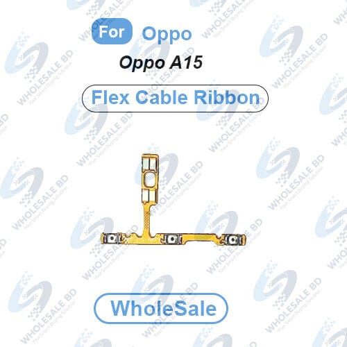 Oppo A15 Power On/Off Switch Button Side Volume Up Down Buttons Flex Cable Replacement Parts (Wholesale)