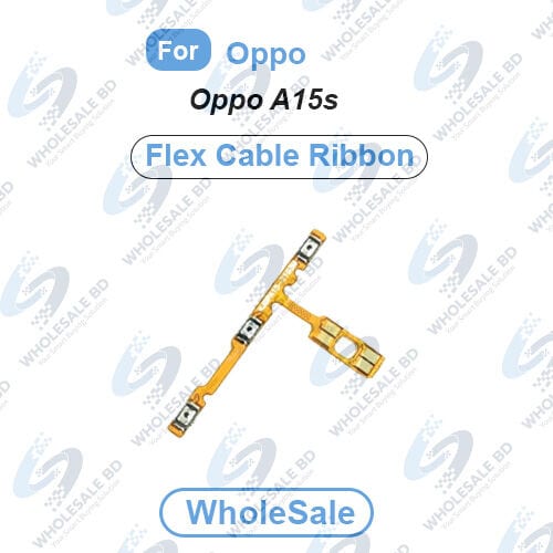 Oppo A15s Power On/Off Switch Button Side Volume Up Down Buttons Flex Cable Replacement Parts (Wholesale)