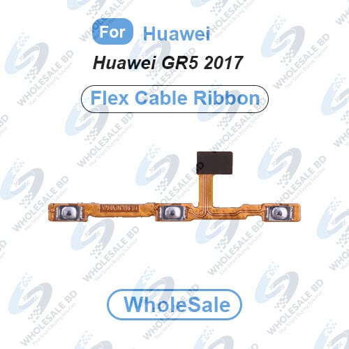 Huawei GR5 2017 Power On/Off Switch Button Side Volume Up Down Buttons Flex Cable Replacement Parts (Wholesale)