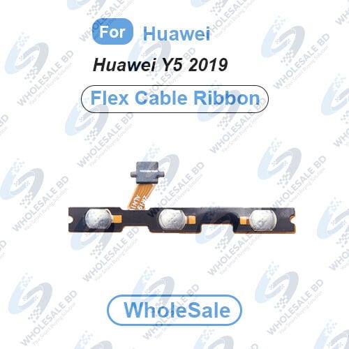 Huawei Y5 2019 Power On/Off Switch Button Side Volume Up Down Buttons Flex Cable Replacement Parts (Wholesale)