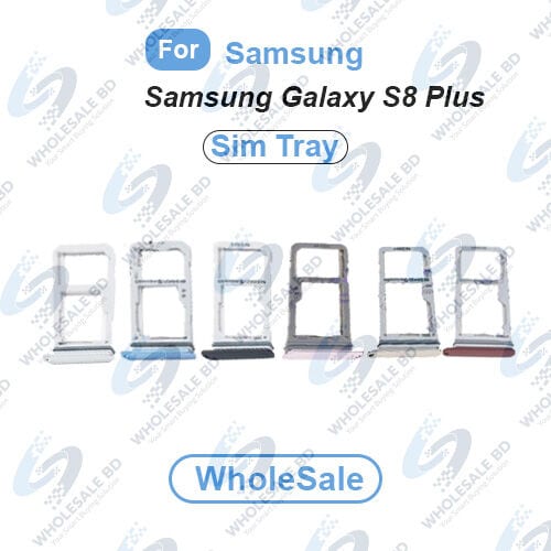 Samsung Galaxy S8 Plus SIM Tray Replacement Slot Holder Tray Holder Card Compatible Sim Tray Repair Parts