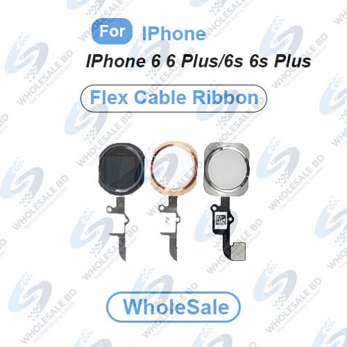 Home Button Flex Cable for Apple IPhone 6 6 Plus 6s 6s Plus Flex Cable Replacement Parts (Wholesale)