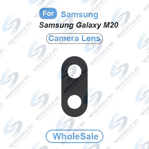 Samsung Galaxy M20 Camera Main Glass Lens Replacement Parts (Not Tempered Camera Glass Protector) (Wholesale)