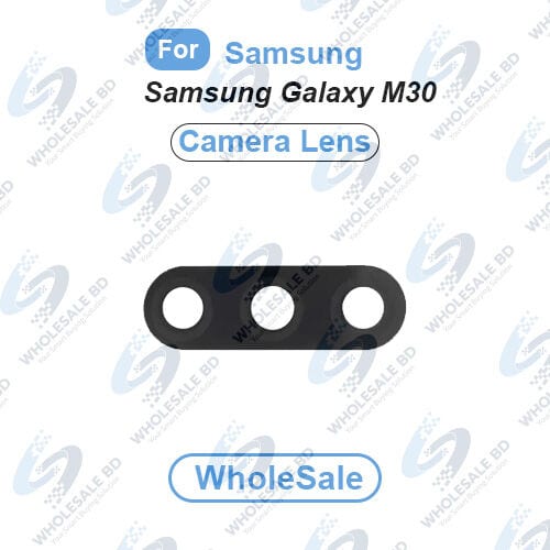 Samsung Galaxy M30 Camera Main Glass Lens Replacement Parts (Not Tempered Camera Glass Protector) (Wholesale)