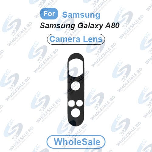 Samsung Galaxy A80 Camera Main Glass Lens Replacement Parts (Not Tempered Camera Glass Protector) (Wholesale)