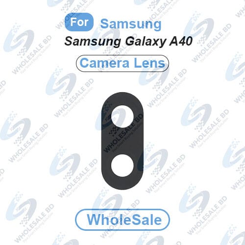 Samsung Galaxy A40 Camera Main Glass Lens Replacement Parts (Not Tempered Camera Glass Protector) (Wholesale)