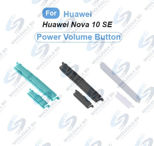 Compatible with Huawei Nova 10 SE External Side Buttons Power Volume Control Button Outside Side Keys