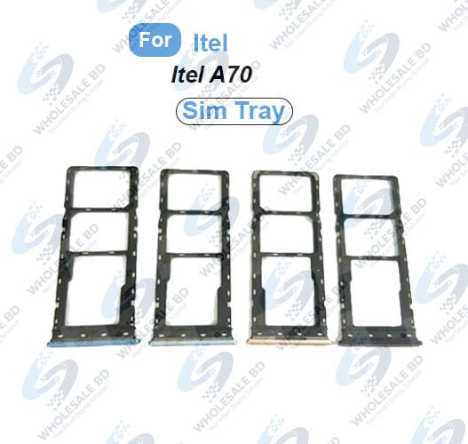 Itel A70 SIM Tray Replacement Slot Holder Sim Slot /SD Card Tray /Holder Card compatible with Sim Ejector Pin Replacement Parts