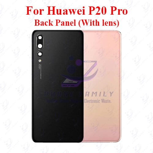For Huawei P20 Pro Back Panel/Backshell/ Casing + Camera lens With Logo-All Colors Available