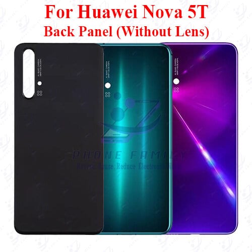 For Huawei Nova 5T Back Panel/Backshell/ Casing  With Logo-All Colors Available