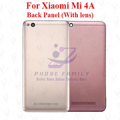 For Xiaomi Mi 4A Back Panel/Backshell/ Casing  +Camera Lens+  Side Button With Logo-All Colors Available