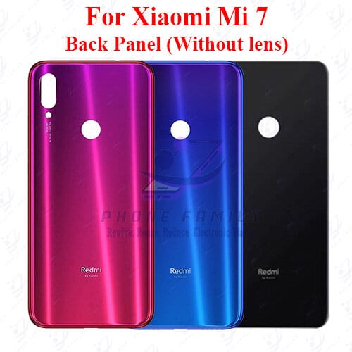 For Xiaomi Mi 7 Back Panel/Backshell/ Casing  With Logo-All Colors Available