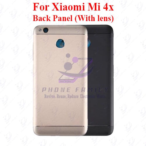 For Xiaomi Mi 4X Back Panel/Backshell/ Casing  +Camera Lens+  Side Button With Logo-All Colors Available