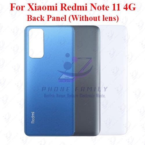 For Xiaomi Redmi Note 11 4G Back Panel/Backshell/ Casing  With Logo-All Colors Available