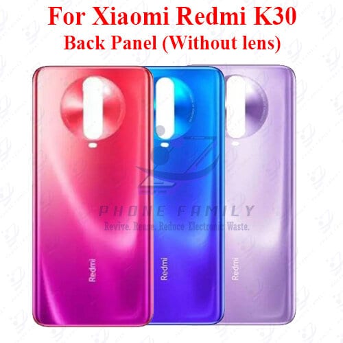 For Xiaomi Redmi K30 Back Panel/Backshell/ Casing With Logo-All Colors Available