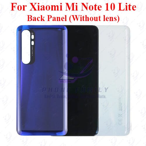 For Xiaomi Mi Note 10 Lite Back Panel/Backshell/ Casing  With Logo-All Colors Available