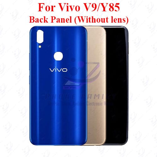 For Vivo V9/Y85 Back Panel/Backshell/ Casing +Side Button With Logo-All Colors Available