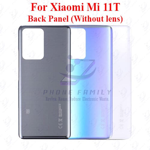 For Xiaomi Mi 11T Back Panel/Backshell/ Casing  With Logo-All Colors Available