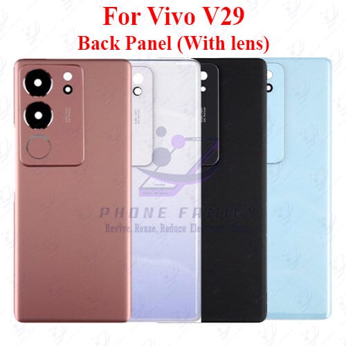 For Vivo V29 Back Panel/Backshell/ Casing With Logo-All Colors Available