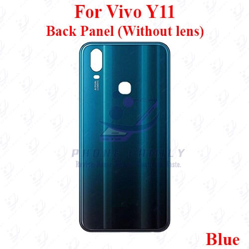 For Vivo Y11 Back Panel/Backshell/ Casing With Logo-All Colors Available