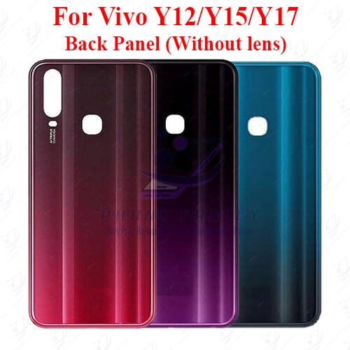 For Vivo Y12/Y15/Y17 Back Panel/Backshell/ Casing With Logo-All Colors Available