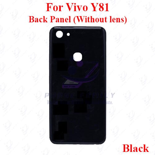 For Vivo Y81 Back Panel/Backshell/ Casing + Side Button With Logo-All Colors Available