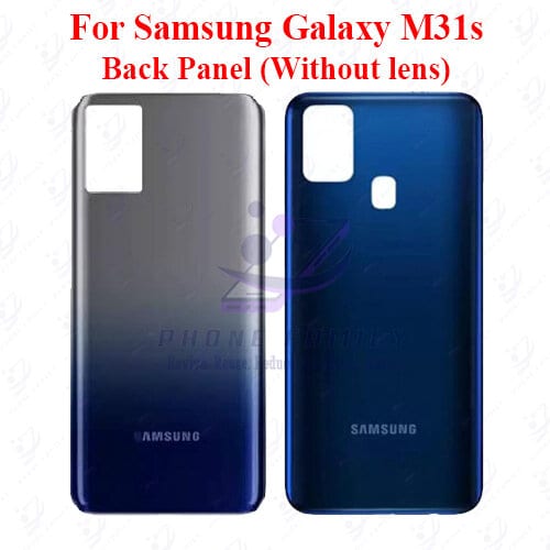 For Samsung Galaxy M31s Back Panel/Backshell/ Casing With Logo-All Colors Available
