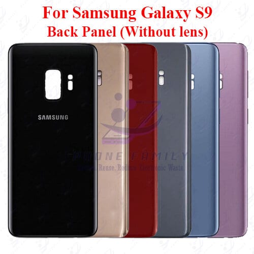 For Samsung Galaxy S9 Back Panel/Backshell/ Casing With Logo-All Colors Available