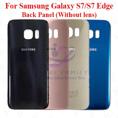 For Samsung Galaxy S7/S7 Edge Back Panel/Backshell/ Casing With Logo-All Colors Available