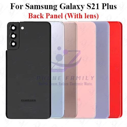 For Samsung Galaxy S21 Plus Back Panel/Backshell/ Casing +Camera Lens  With Logo-All Colors Available