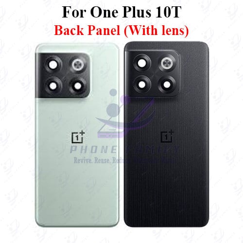 For onePlus 10T Back Panel/Backshell/ Casing +Camera Lens  With Logo-All Colors Available
