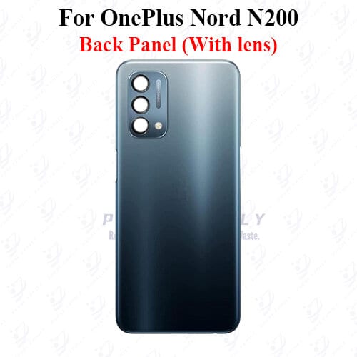 For onePlus Nord N200 Back Panel/Backshell/ Casing +Camera Lens  With Logo-All Colors Available