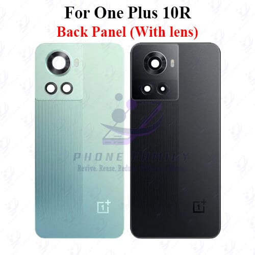 For onePlus 10R Back Panel/Backshell/ Casing +Camera Lens  With Logo-All Colors Available